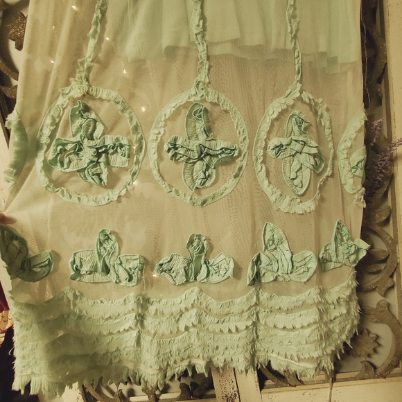 Fairy Mint green Vintage dress - Picture 2 of 3